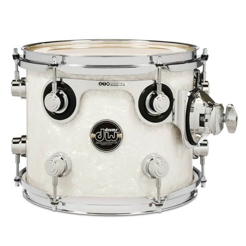 DW Performance Tom 10x08" White Marine Pearl