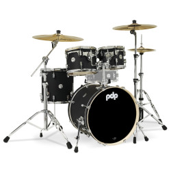 PDP by DW Concept Maple CM4 Studio Satin Black