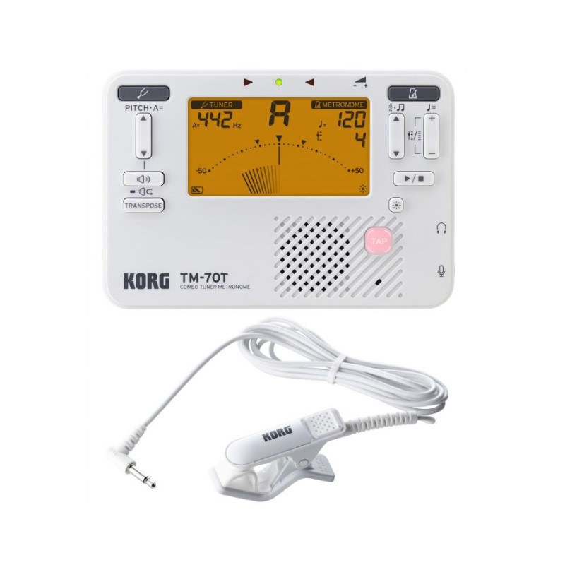 Korg TM-70C White