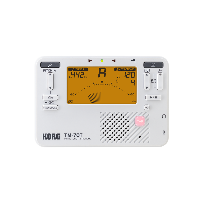 Korg TM-70T White