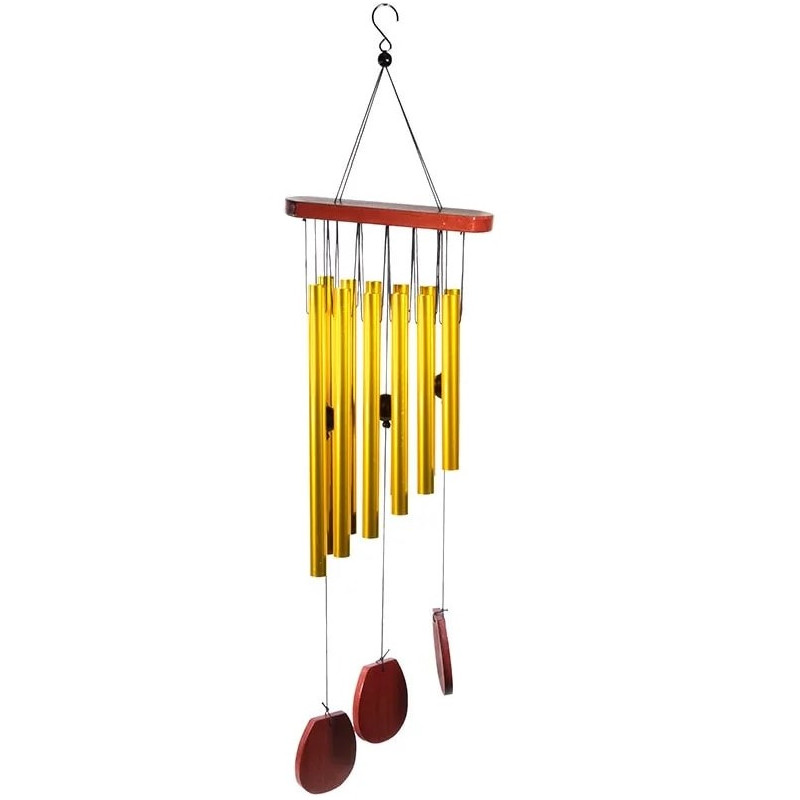 Soul Wind chime with 12 Hollow Pipes