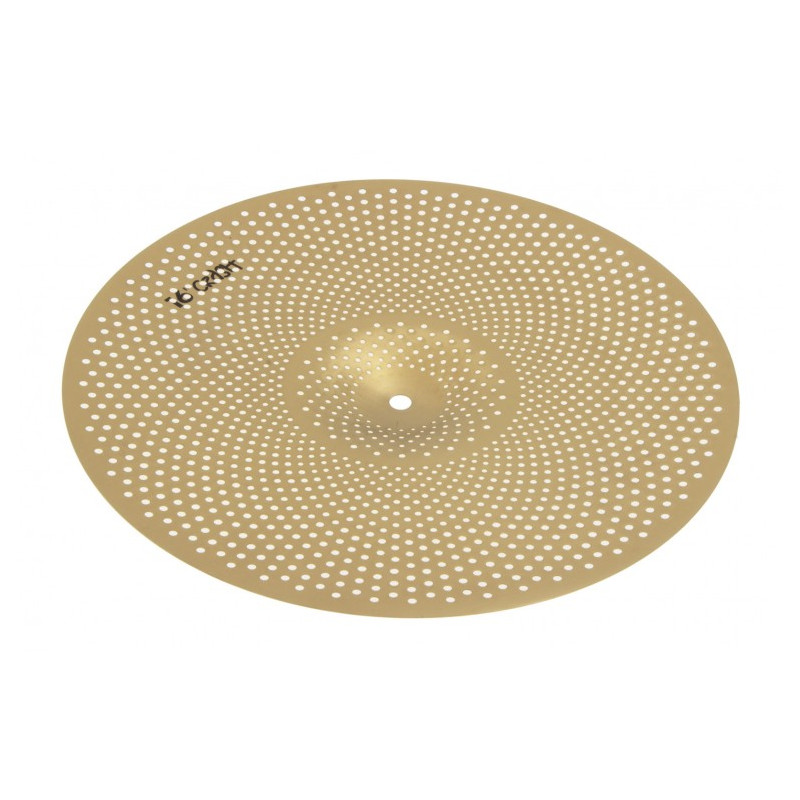 Obera Crash 16" Silent Cymbal Acabado Brass