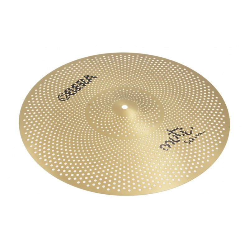 Obera Crash 18" Silent Cymbal Acabado Brass