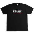 Tama T-Shirt Logo Redline Bk S