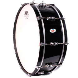 NP Bombo Marcha 66x20 cm. Standard Cromo