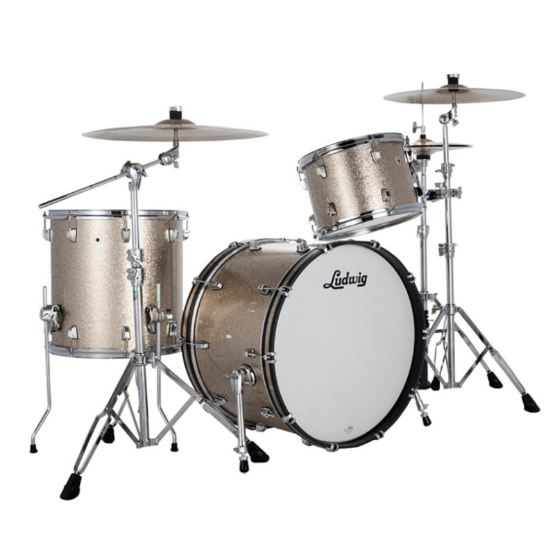Ludwig Neusonic Fab Titanium Super Sparkle B-Stock