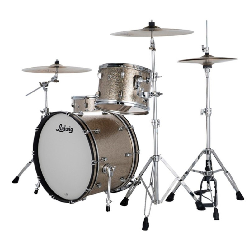 Ludwig Neusonic Fab Titanium Super Sparkle B-Stock