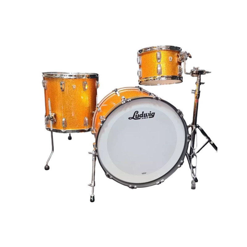 Ludwig Classic Maple Euro Beat Gold Sparkle B-Stock