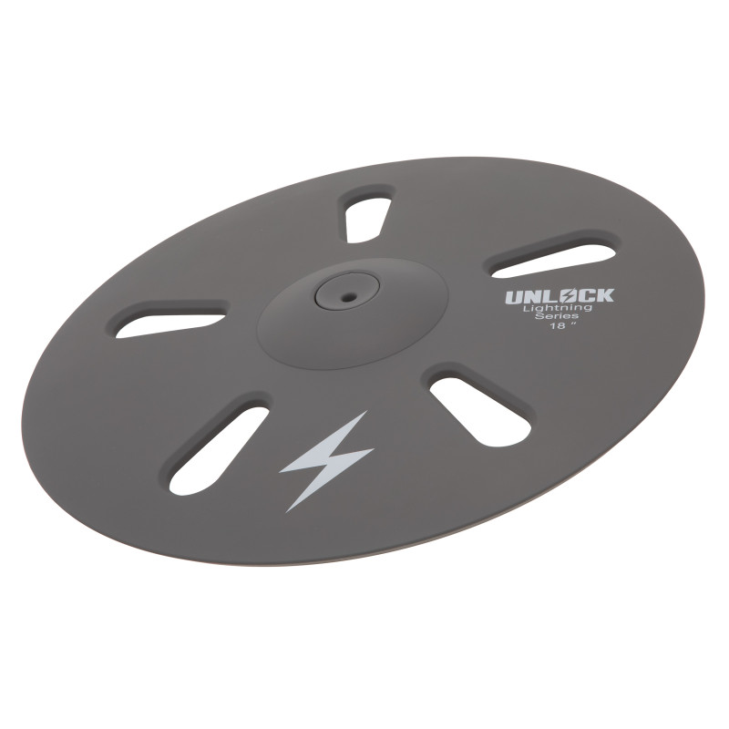 Unlock 18CG E-Cymbal Crash FX 18" Black
