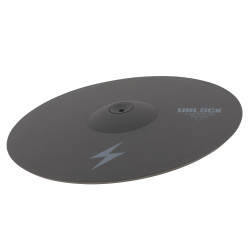 Unlock 17CG E-Cymbal Crash 17" Gris