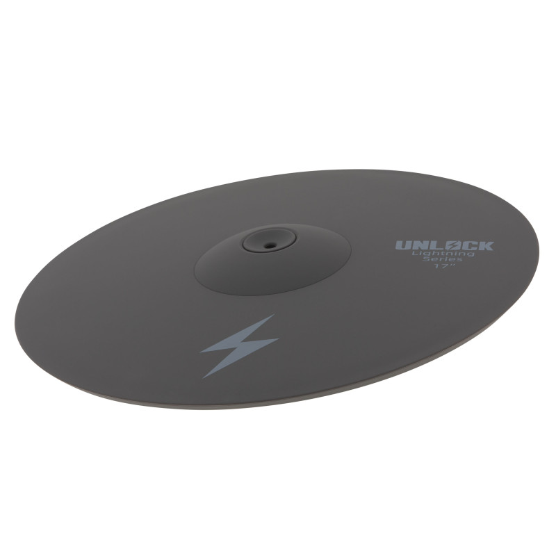 Unlock 17CG E-Cymbal Crash 17" Gris