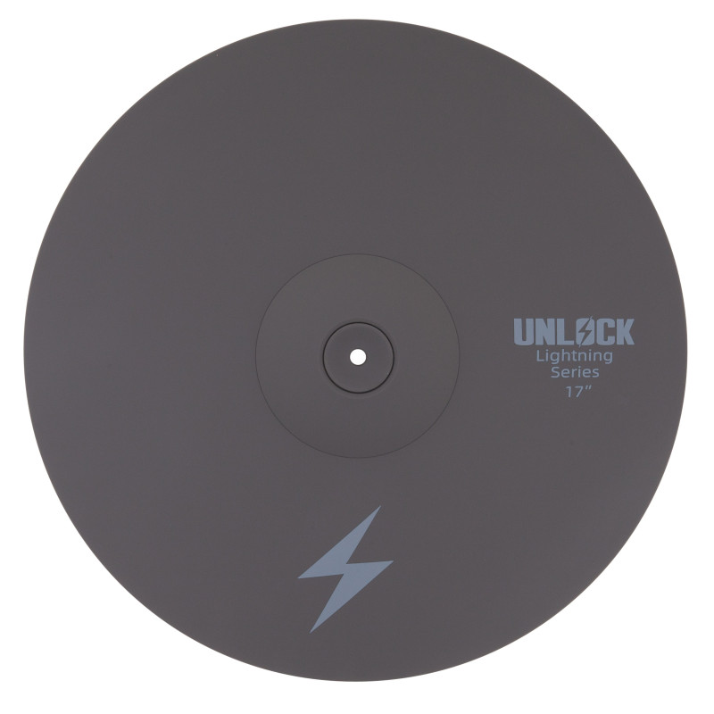 Unlock 17CG E-Cymbal Crash 17" Gris