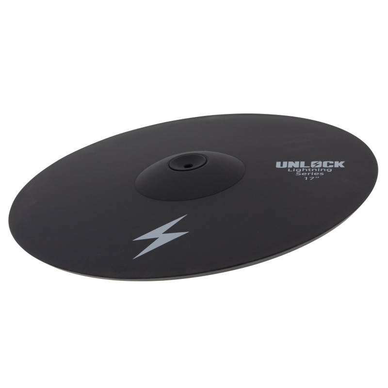 Unlock 17CB E-Cymbal Crash 17" Black