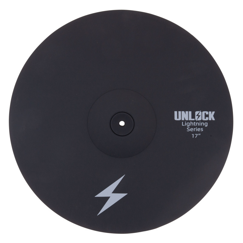 Unlock 17CB E-Cymbal Crash 17" Black
