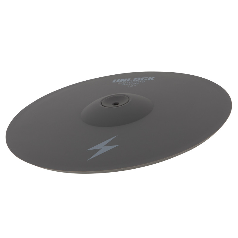 Unlock 14CG E-Cymbal Crash 14" Gris