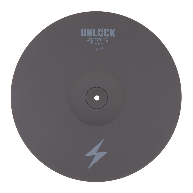 Unlock 14CG E-Cymbal Crash 14" Gris