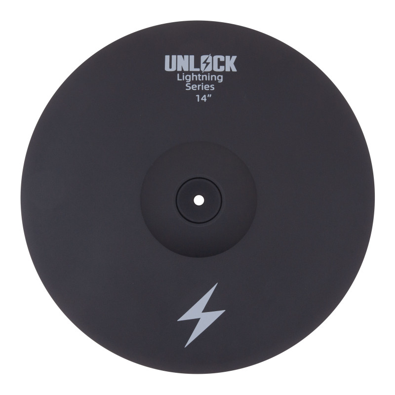 Unlock 14CB E-Cymbal Crash 14" Black