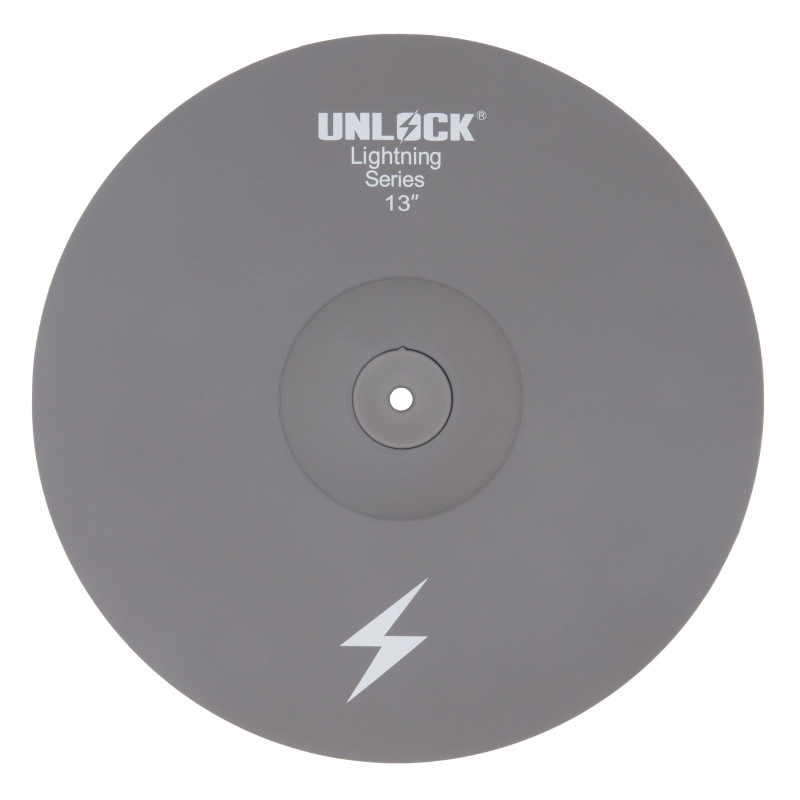 Unlock 13CG E-Cymbal Crash 13" Gray