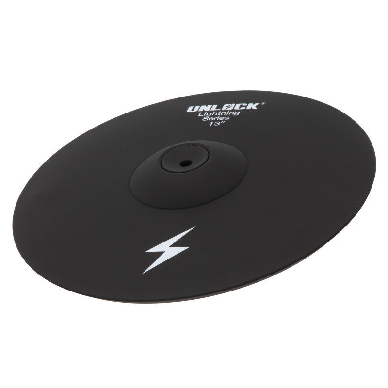 Unlock 13CB E-Cymbal Crash 13" Black