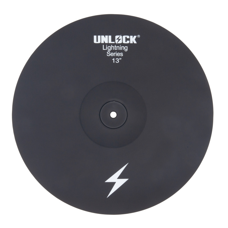 Unlock 13CB E-Cymbal Crash 13" Black