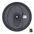 Unlock 9CB E-Cymbal Crash 9" Black