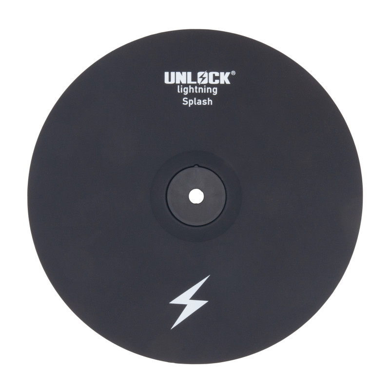 Unlock 9CB E-Cymbal Crash 9" Black