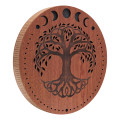 Meinl Sonic Energy RDS12MTOL 12" Rain Disk Stream Sound Moon Phases & Tree of Life Carving