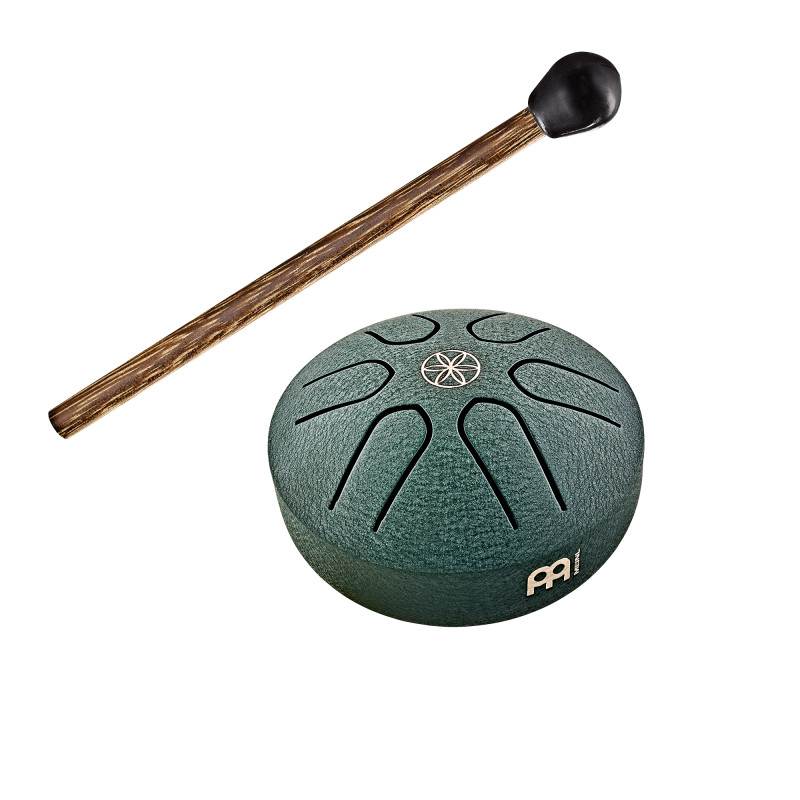 Meinl Sonic Energy PSTD4DGGOL Pocket Steel Tongue A Mayor Dark Green Germ of Life