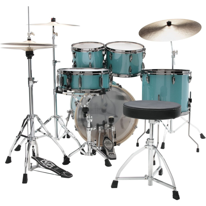 Tama Imperialstar Studio Sky Blue Mist + Platos HCS