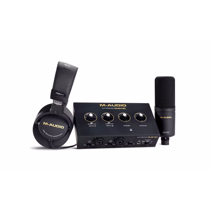 M-Audio M-Track Duo HD Producer Pack