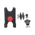 Gibraltar SC-DATBD Soporte Tablet Dual Adjust para Aro de Bombo