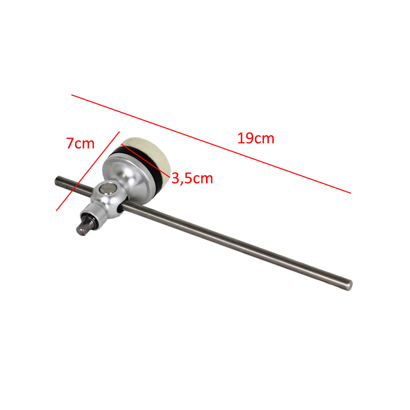 Santafé SJ1570 Bass Drum Beater Black