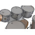Gretsch  Catalina Maple Set 7 Silver Sparkle