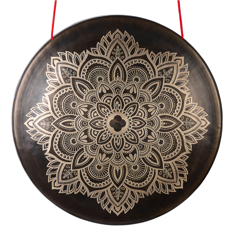 Sela SEGO24CHF Chau Gong 24" Flower Mandala