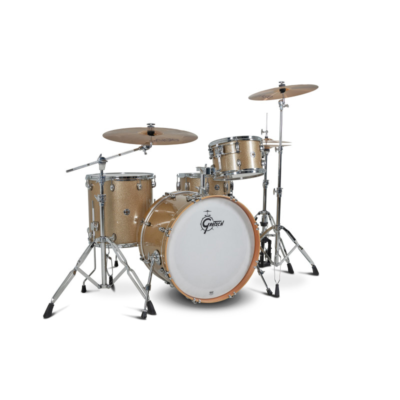 Gretsch Catalina Club Standard Rock II Sahara Sparkle + Snare