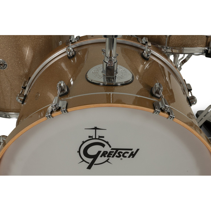 Gretsch Catalina Club Standard Rock II Sahara Sparkle + Snare