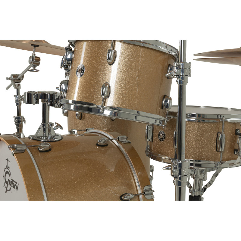 Gretsch Catalina Club Standard Rock II Sahara Sparkle + Snare