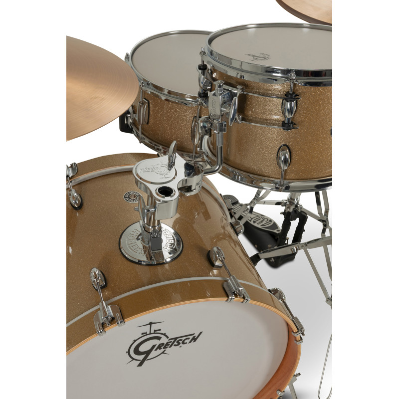 Gretsch Catalina Club Standard Rock II Sahara Sparkle + Snare
