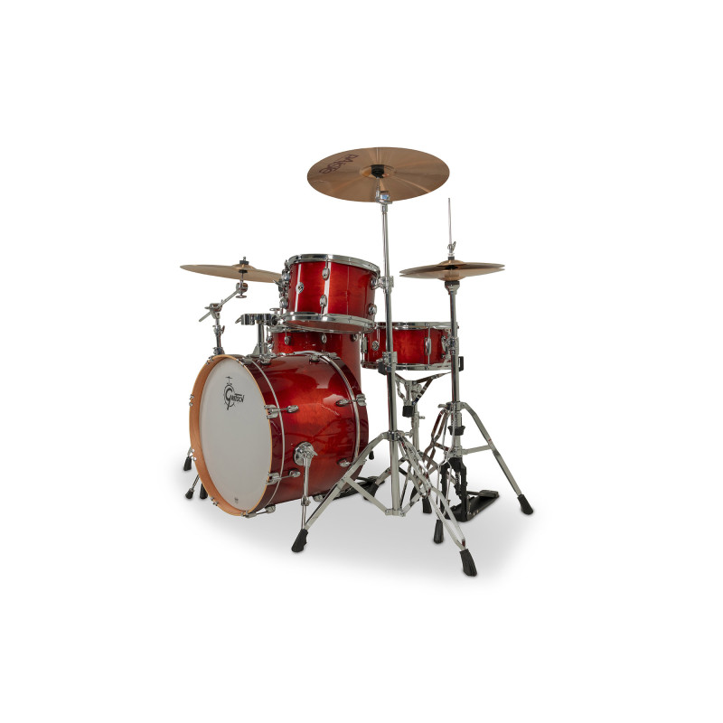 Gretsch Catalina Club Standard Rock II Gloss Crimson Burst + Snare