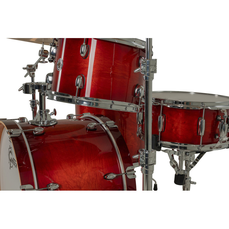 Gretsch Catalina Club Standard Rock II Gloss Crimson Burst + Snare