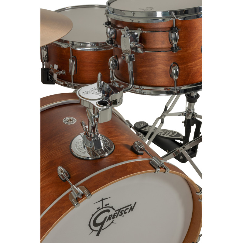 Gretsch Catalina Club Standard Rock II Satin Walnut Glaze + Snare
