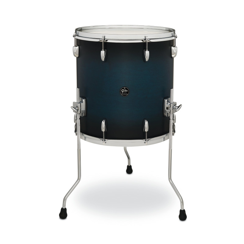 Gretsch Renown Maple Floor Tom 16x16" Satin Antique Blue Burst