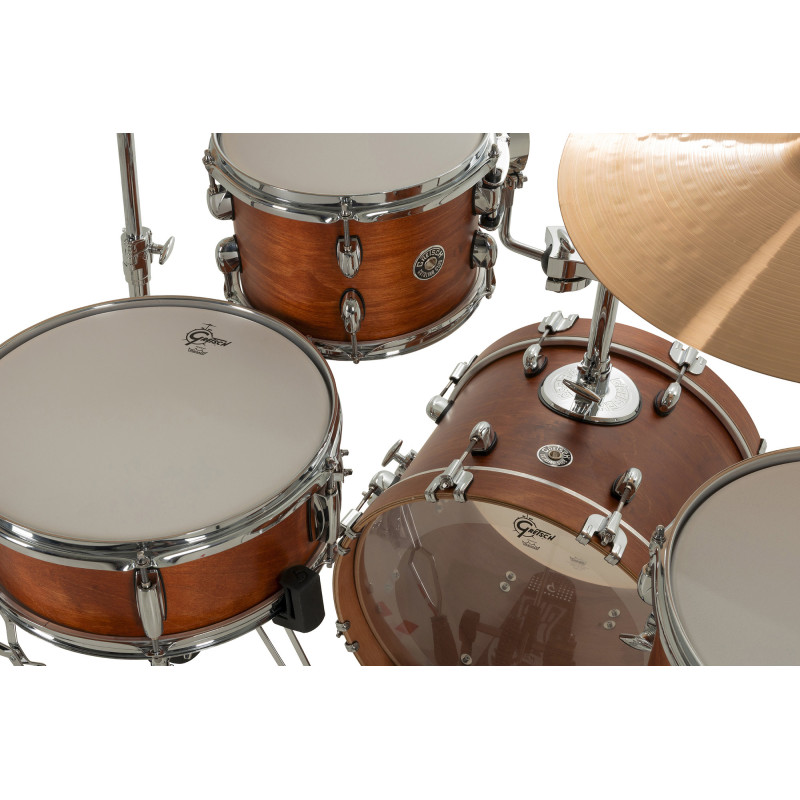 Gretsch Catalina Club 16 Satin Walnut Glaze + Snare