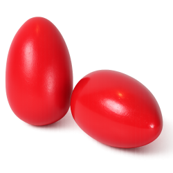 Ritmo M016-2 Maracas Egg Madera 7.5 cm.