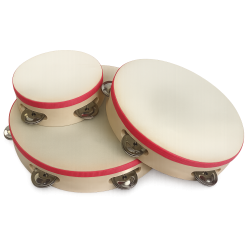 Ritmo D012-2 Pandereta 15 cm.