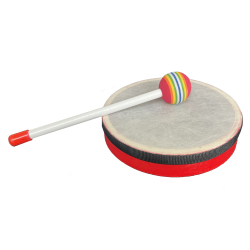Ritmo D007-5 Pandero Con Maza 15 cm.
