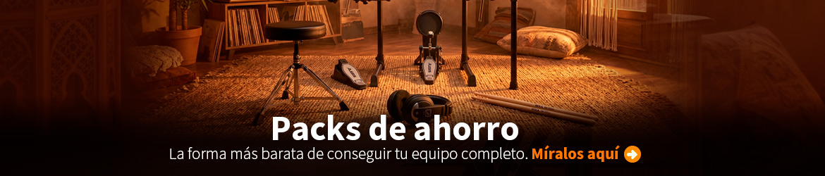 Baterías electrónicas con pack de ahorro