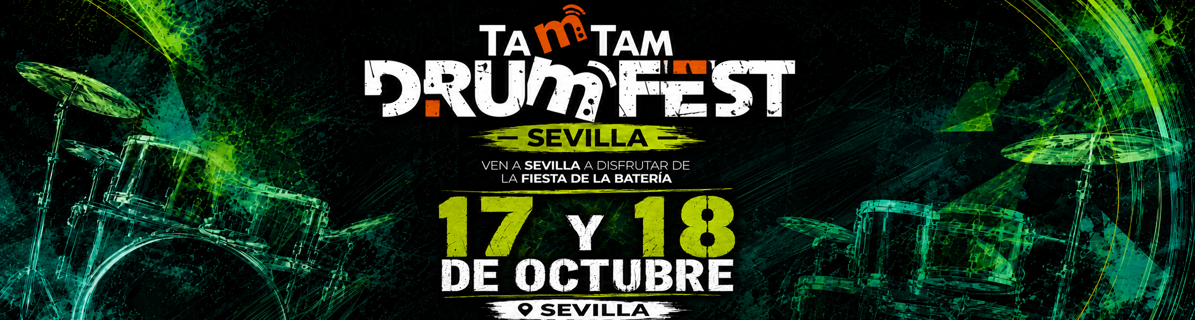 Tam Tam DrumFest Sevilla, 17 y 18 de octubre